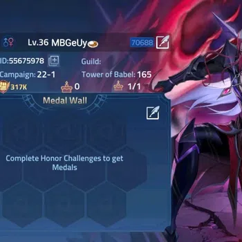 Mobile Legends: Adventure Accounts Global |LV 36|317k Power |VIP 4|Camp 22-1 |Hero 49 image 1