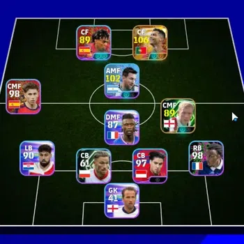eFootball Accounts Legends & Iconic Players Android|Big Time Cristiano Ronaldo 23 Jun'26|Show Time Leo Messi+Lamine Yamal,P