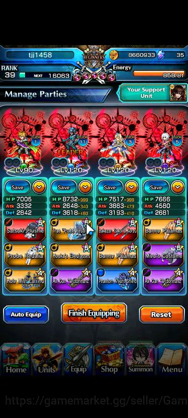 Grand Summoners Starter Global|Rank 39|12 Ascend+1 TW|[Inumuta]+TW,WH Fen, image 1
