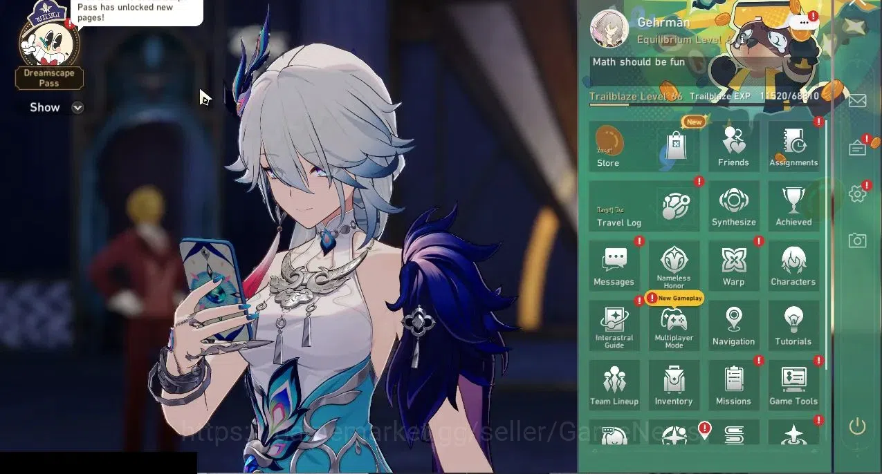 Honkai Star Rail Accounts End Game Asia|TL 66|6 Limited|(SW LV999 E3)+Sign Yao Guang,Huohuo,Sparkle,Fu Xuan,Silver Wolf 1