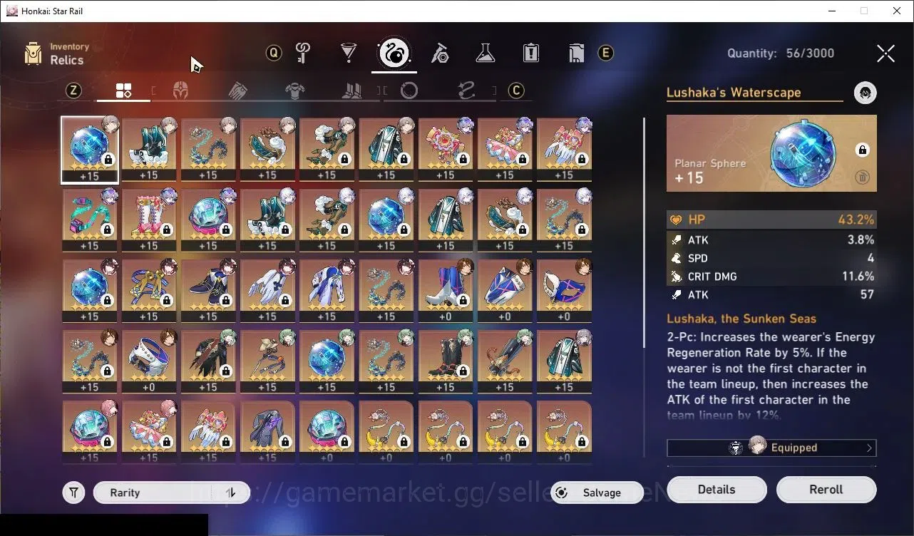 Honkai Star Rail Accounts End Game Asia|TL 66|6 Limited|(SW LV999 E3)+Sign Yao Guang,Huohuo,Sparkle,Fu Xuan,Silver Wolf 8