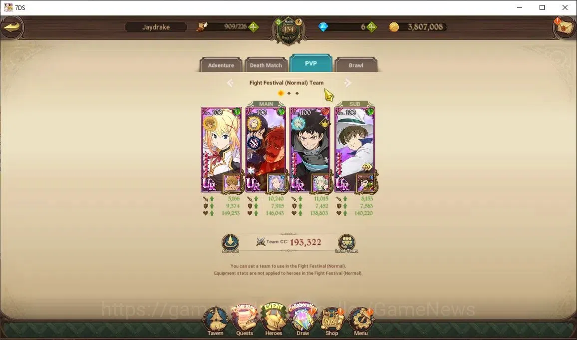 The Seven Deadly Sins: Grand Cross Accounts Asia|8 M CC|8 LR+10 UR+Many Collab|Milim6/6,Brunhi image 16