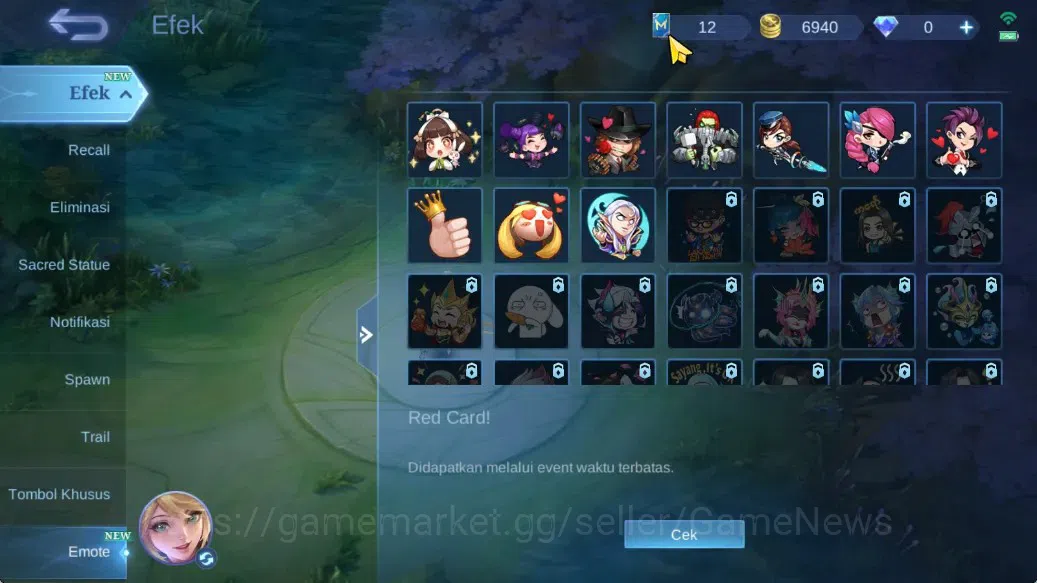 Mobile Legends: Bang Bang Accounts Hero 42|Skin 53|Collector Natalia,Valentine Fanny, image 16