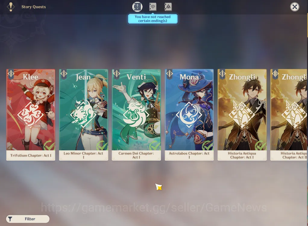 Genshin Impact Accounts ASIA|FreeHSR|AR59|PremTeam Skrik|10Limited+10(*5WP image 10