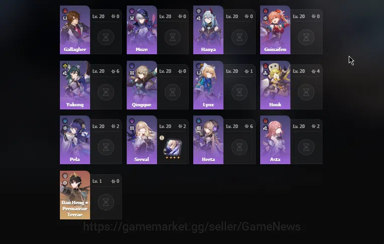 Genshin Impact Accounts ASIA|FreeHSR|AR59|PremTeam Skrik|10Limited+10(*5WP image 2