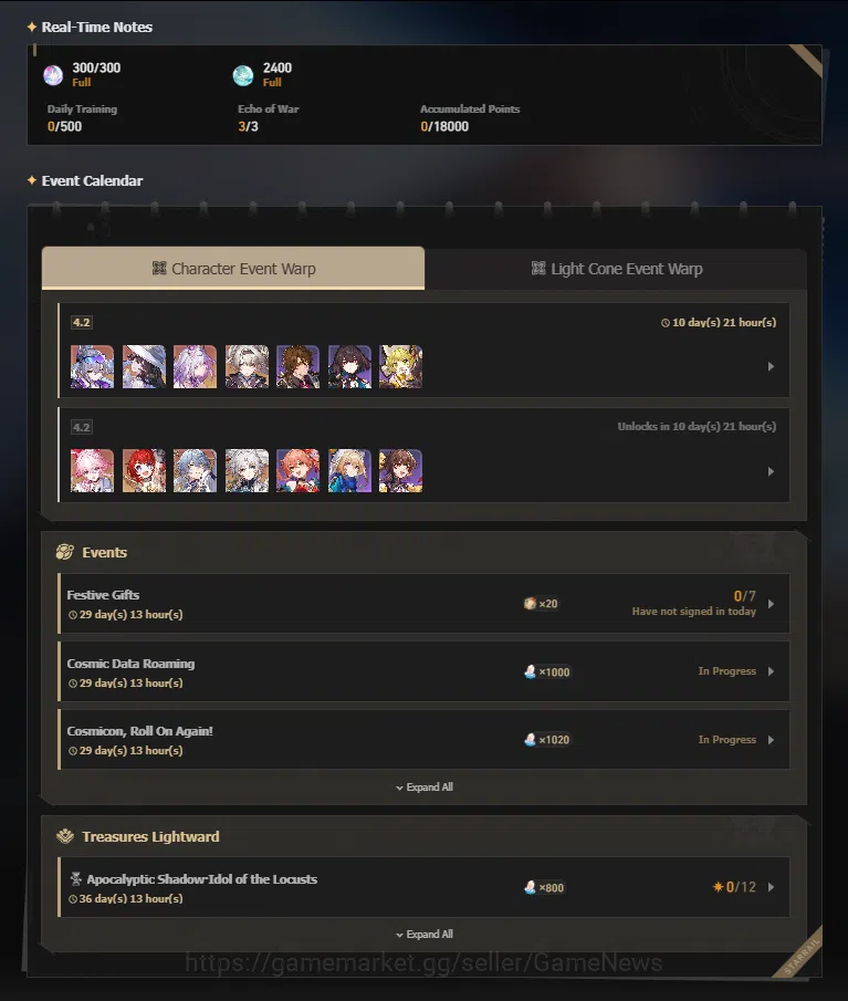 Genshin Impact Accounts ASIA|FreeHSR|AR59|PremTeam Skrik|10Limited+10(*5WP image 4