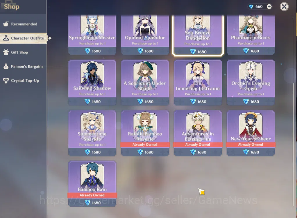 Genshin Impact Accounts ASIA|FreeHSR|AR59|PremTeam Skrik|10Limited+10(*5WP image 6