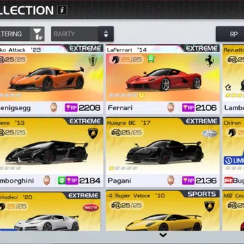 Racing Master Accounts SEA|Lvl 45|2 PL (Jesko Attack '23,LaFerrari'14) +52 Etc Car +3 Female Outfit|234k Gold|3226 DM|Log