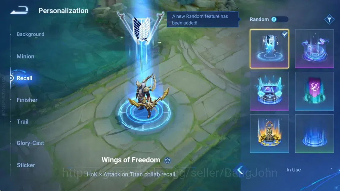 Honor of Kings Accounts Rare Skin Global|94H 46S|AOT Jing [Mikasa]|KIC Luna|Epic Solarus&Lotusdancer|AOT Mayene 16