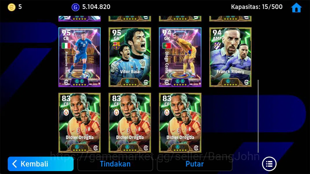 eFootball Accounts power 3147 c Ronaldo show, gattuso epic, Sneijder  image 5
