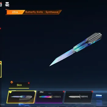 Blood Strike Accounts Collab Skin Asia|Ultra Melee Butterfly Synthwave|Collab AOT Female Titan,M4A1 Bof|9 Ultra|Limit MCX