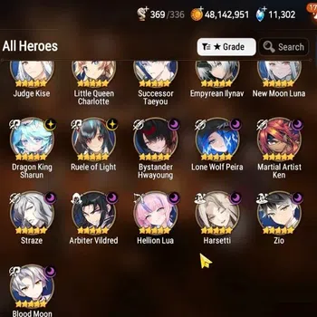 Epic Seven Accounts High-End GLOBAL UnVerif|16 ML(RueleLight,Har Seti,Zio,Etc)+Aube,Estele,Ab Fumyr,Stsuka,Rnak,Etc|AUTO