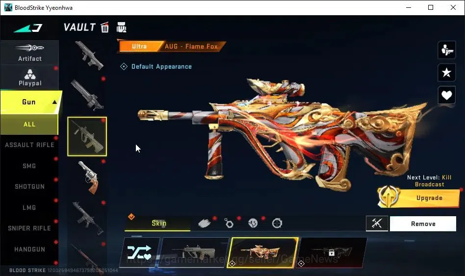 Blood Strike Accounts ASIA|ETERNAL Uzi-Star Chaser Lv3|ULTRA Melee Katar image 10