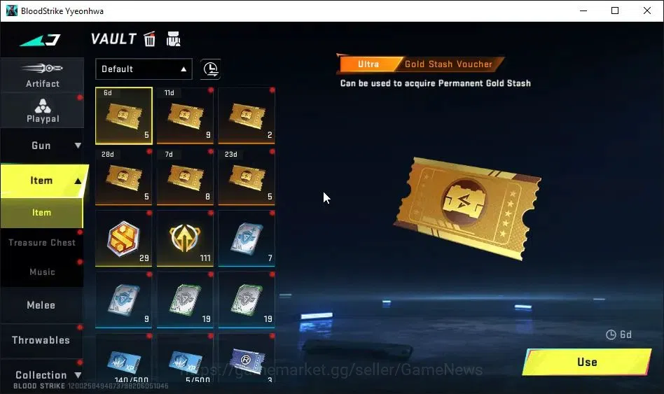 Blood Strike Accounts ASIA|ETERNAL Uzi-Star Chaser Lv3|ULTRA Melee Katar image 16