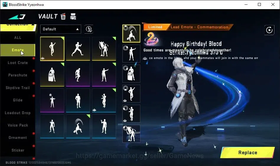Blood Strike Accounts ASIA|ETERNAL Uzi-Star Chaser Lv3|ULTRA Melee Katar image 18
