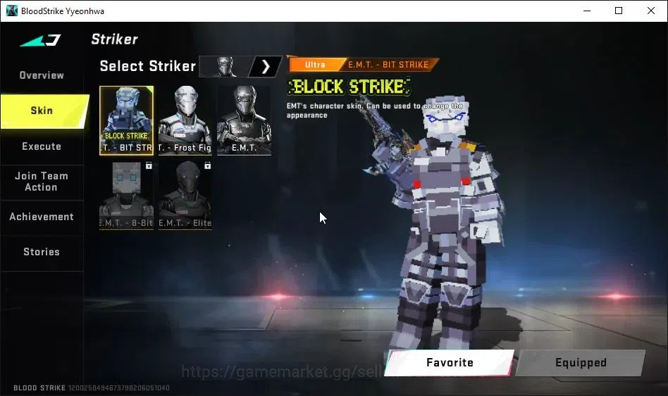 Blood Strike Accounts ASIA|ETERNAL Uzi-Star Chaser Lv3|ULTRA Melee Katar image 4