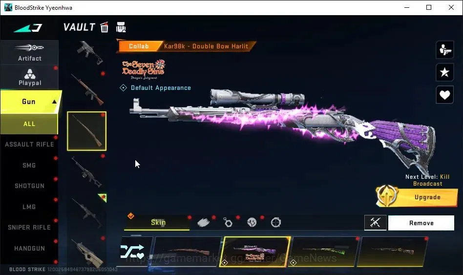 Blood Strike Accounts ASIA|ETERNAL Uzi-Star Chaser Lv3|ULTRA Melee Katar image 9
