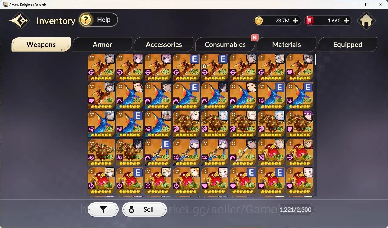 Seven Knights Re:Birth Accounts Global SEA|1 Ex-7k [Rosie]+2 TC6[Kyle,Randgrid]+Lu image 10