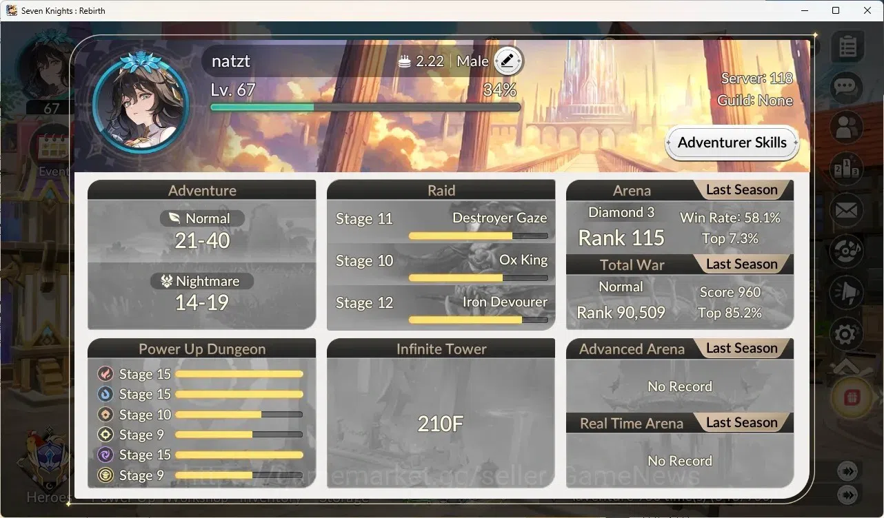 Seven Knights Re:Birth Accounts Global SEA|1 Ex-7k [Rosie]+2 TC6[Kyle,Randgrid]+Lu image 4