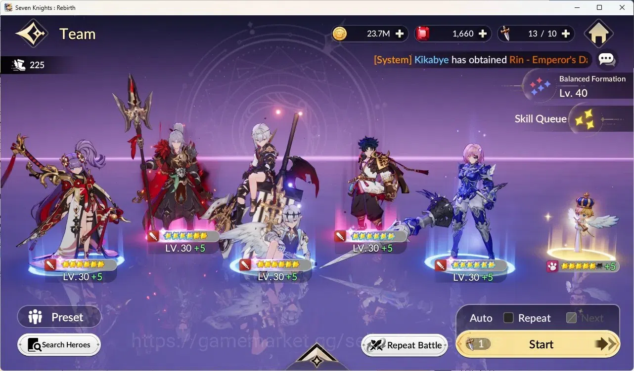 Seven Knights Re:Birth Accounts Global SEA|1 Ex-7k [Rosie]+2 TC6[Kyle,Randgrid]+Lu image 5