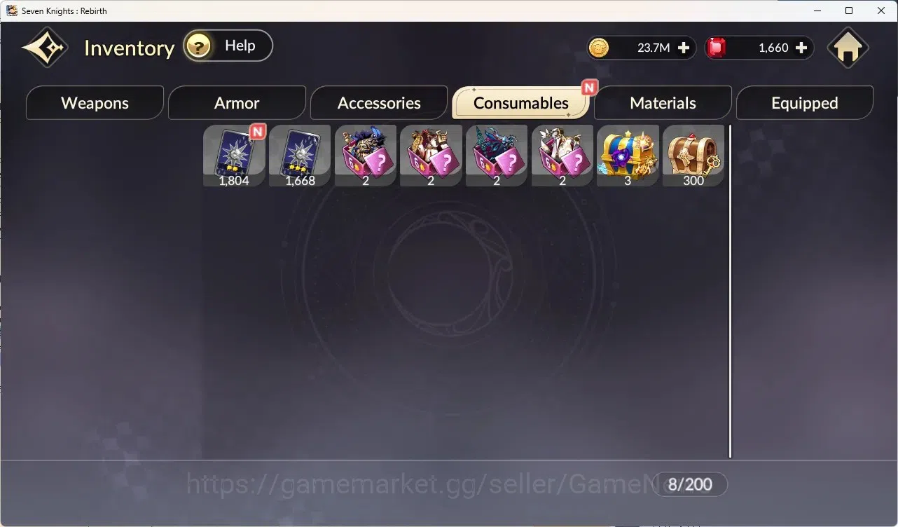 Seven Knights Re:Birth Accounts Global SEA|1 Ex-7k [Rosie]+2 TC6[Kyle,Randgrid]+Lu image 7