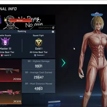 Blood Strike Accounts Others ASIA | 1 EVO Gun: FAL-Evolved Draco|1 Eternal Gun: Desert Eagle-Scorpius|3 TR Guns|3 Collab