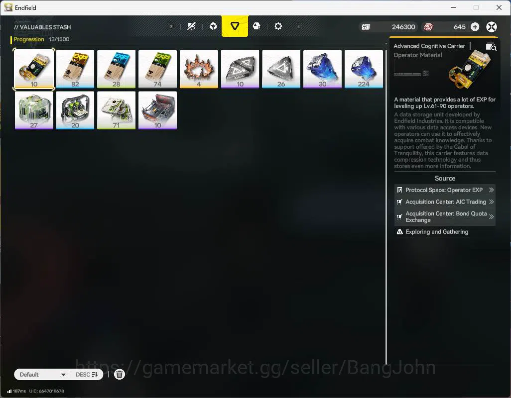 Arknights: Endfield Accounts NA, starter fresh, Ardelia sign, Tantang, Lifeng m image 10
