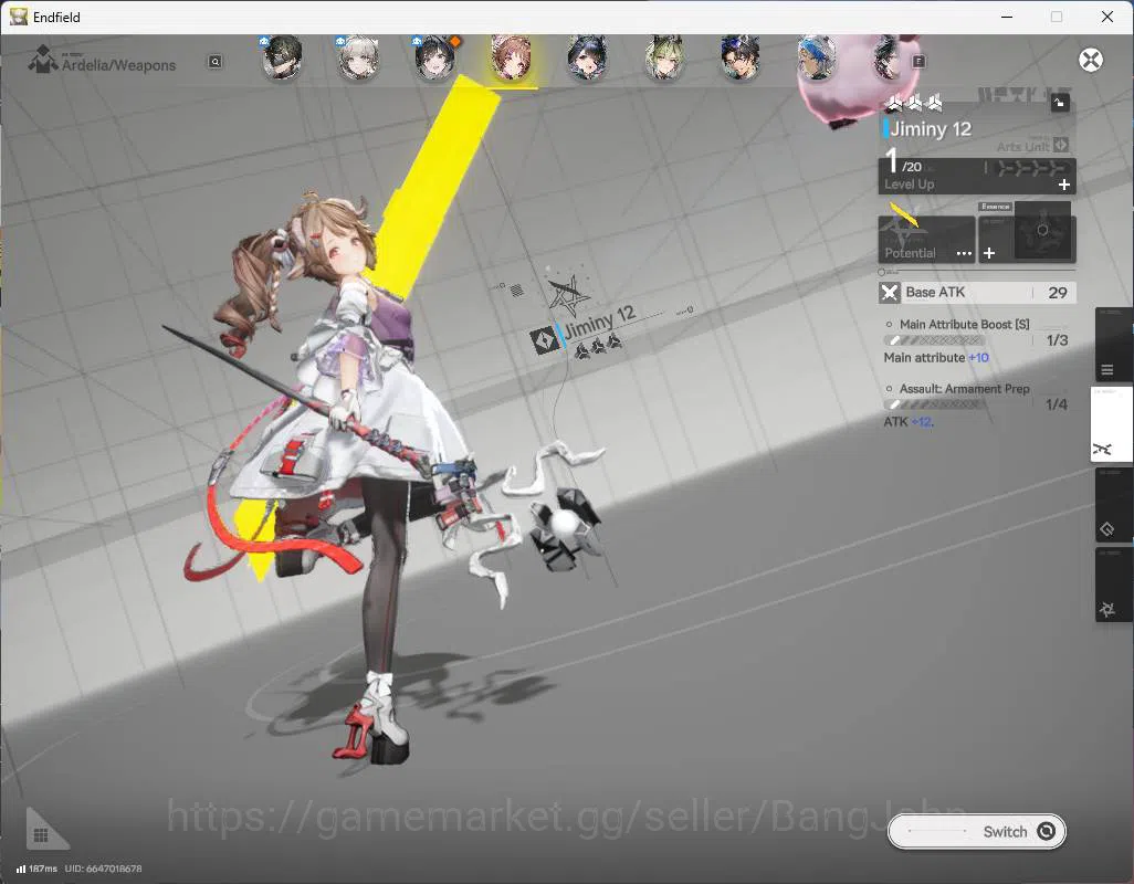 Arknights: Endfield Accounts NA, starter fresh, Ardelia sign, Tantang, Lifeng m image 3