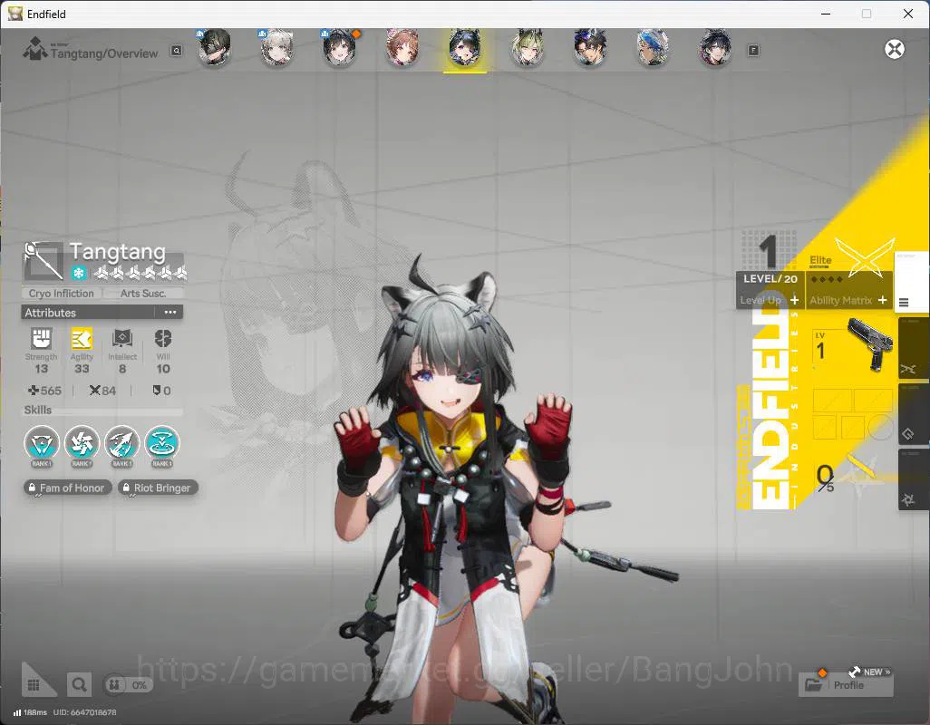 Arknights: Endfield Accounts NA, starter fresh, Ardelia sign, Tantang, Lifeng m image 4