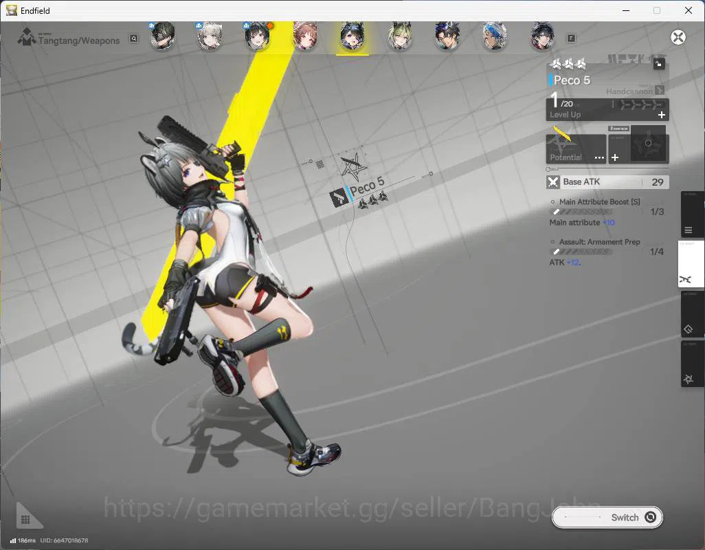 Arknights: Endfield Accounts NA, starter fresh, Ardelia sign, Tantang, Lifeng m image 5