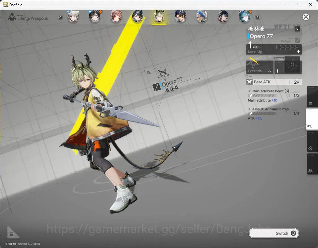 Arknights: Endfield Accounts NA, starter fresh, Ardelia sign, Tantang, Lifeng m image 7