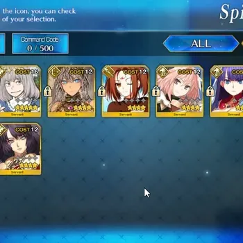 Fate-Grand Order Accounts NA Starter Fuyuki Lv 1|B + O|2 SSR Servant| Castoria & Oberon |53 Golden Apple|Birthday Unset|Log
