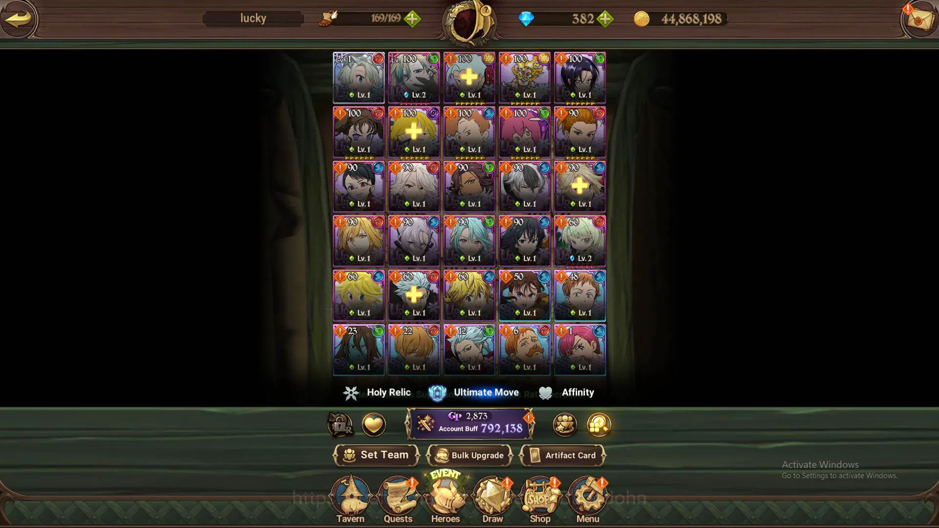 The Seven Deadly Sins: Grand Cross Accounts ASIA | 792K CC | 1 LR Elizabet | 3 UR, Sabunak 2/6 image 10