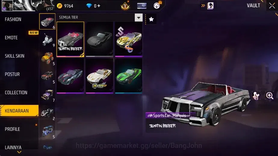 Free Fire Accounts Indonesia|2 Evo: AK47-Blue Flame & M1014-TUTOR, M1 image 20