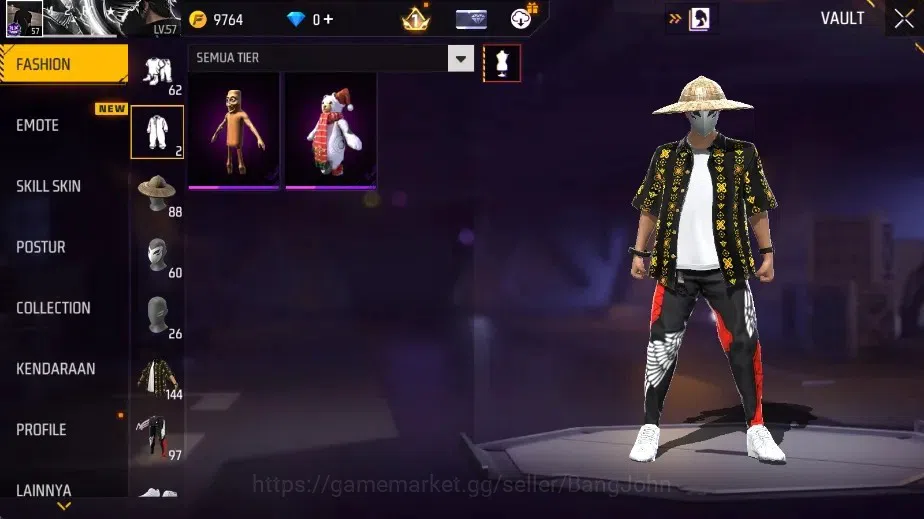 Free Fire Accounts Indonesia|2 Evo: AK47-Blue Flame & M1014-TUTOR, M1 image 6