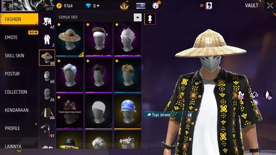 Free Fire Accounts Indonesia|2 Evo: AK47-Blue Flame & M1014-TUTOR, M1 image 7