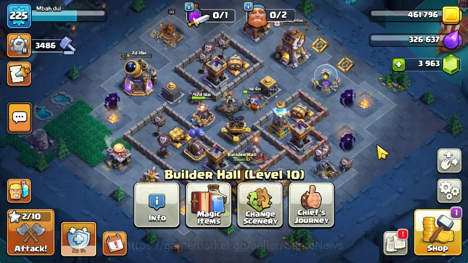 Clash of Clans Accounts TH 17-BH 10|Near MAX|LV 225|HH 11|BK 73,AQ 83,GW 6 image 18