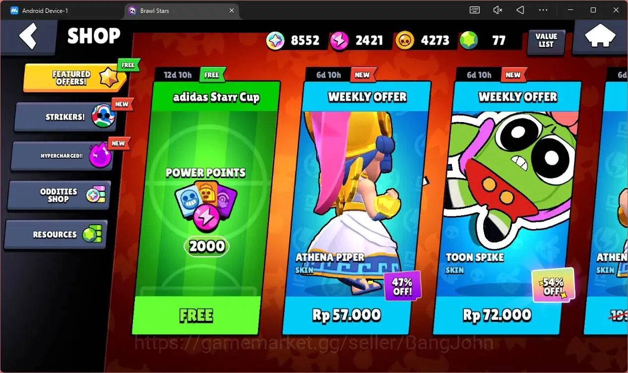 Brawl Stars Accounts Global |11703 Trophy|67 Brawler|6 Max Hypercharge| image 4