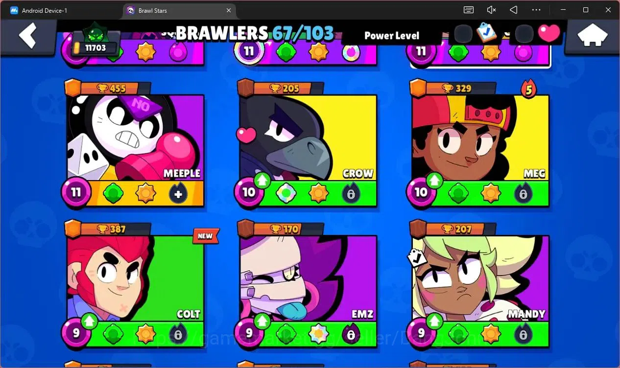Brawl Stars Accounts Global |11703 Trophy|67 Brawler|6 Max Hypercharge| image 6