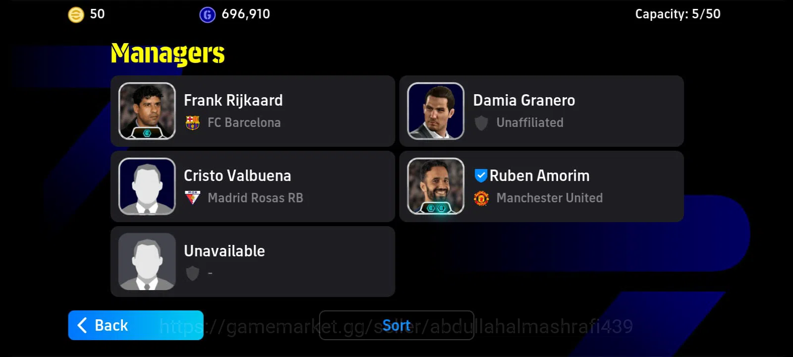 Buy eFootball Accounts - 3240+ team | Haaland 108, koeman 107