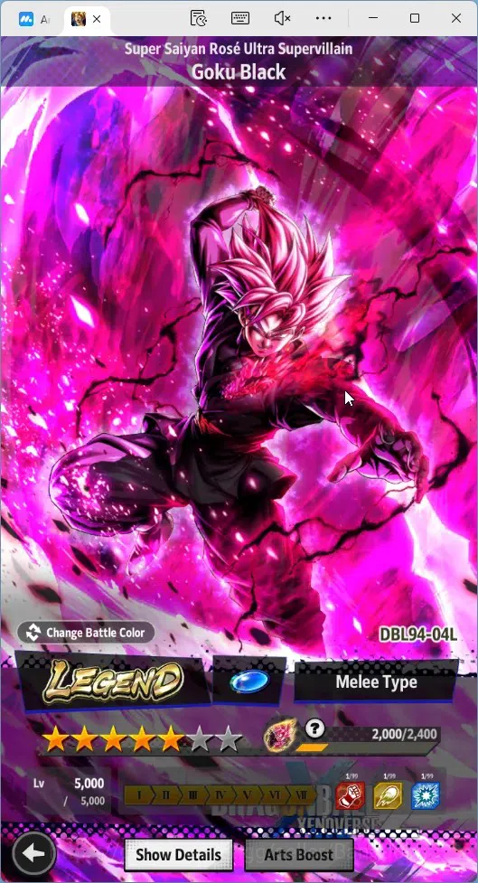 Dragon Ball Legends Accounts Android |Lvl 162|84.9M Total Power|8.7K CC|3 LR|5 image 11