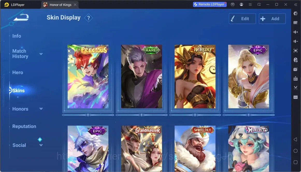Honor of Kings Accounts Global | 67H 43S | PRECIOUS Sun Ce, RARE Biron, GM image 3