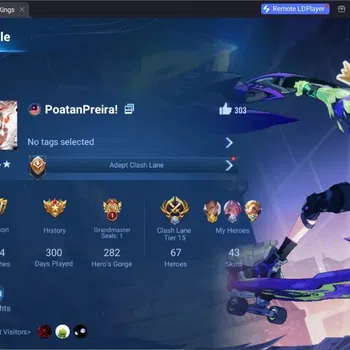 Honor of Kings Rare Skin Global | 67H 43S | PRECIOUS Sun Ce, RARE Biron, GM image 1