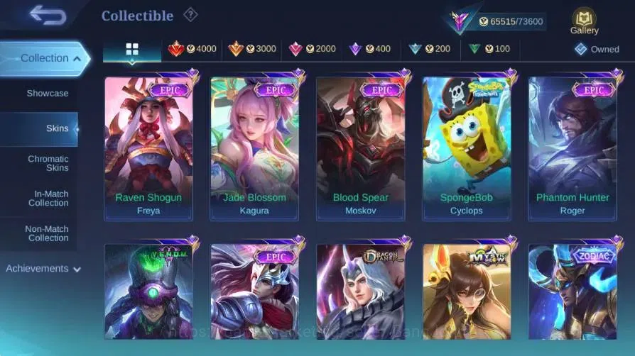 Mobile Legends: Bang Bang Accounts Global|Skin 266|Renowned|PRIME Granger|SoulStalker image 10