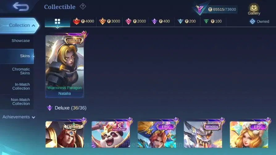 Mobile Legends: Bang Bang Accounts Global|Skin 266|Renowned|PRIME Granger|SoulStalker image 13
