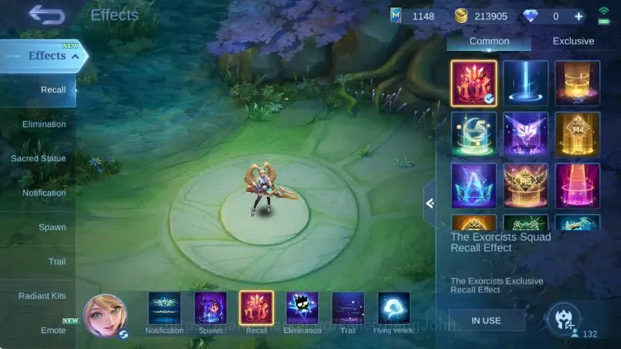 Mobile Legends: Bang Bang Accounts Global|Skin 266|Renowned|PRIME Granger|SoulStalker image 3