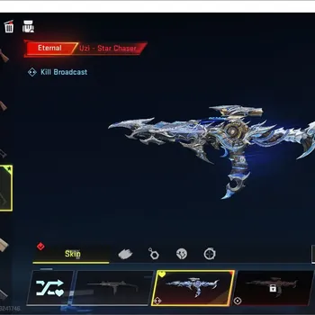 Blood Strike Accounts Starter ASIA|STARTER|1 ETERNAL: Uzi-Star Chaser (Kill Broadcast)|1 Legendary Gun|1 Rare Playpal|1 Epic