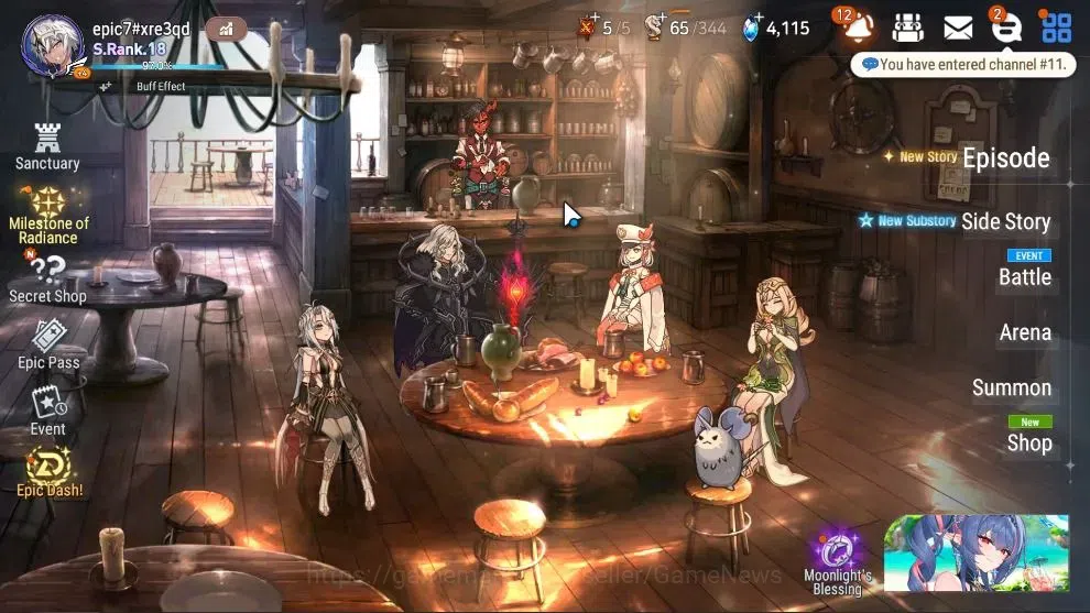 Epic Seven Accounts ASIA UnVerif|31ML(Notos,LOTScales,BArunka,Salome,W image 1