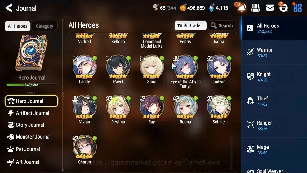 Epic Seven Accounts ASIA UnVerif|31ML(Notos,LOTScales,BArunka,Salome,W image 12