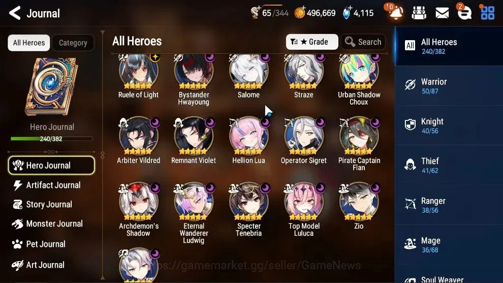 Epic Seven Accounts ASIA UnVerif|31ML(Notos,LOTScales,BArunka,Salome,W image 7